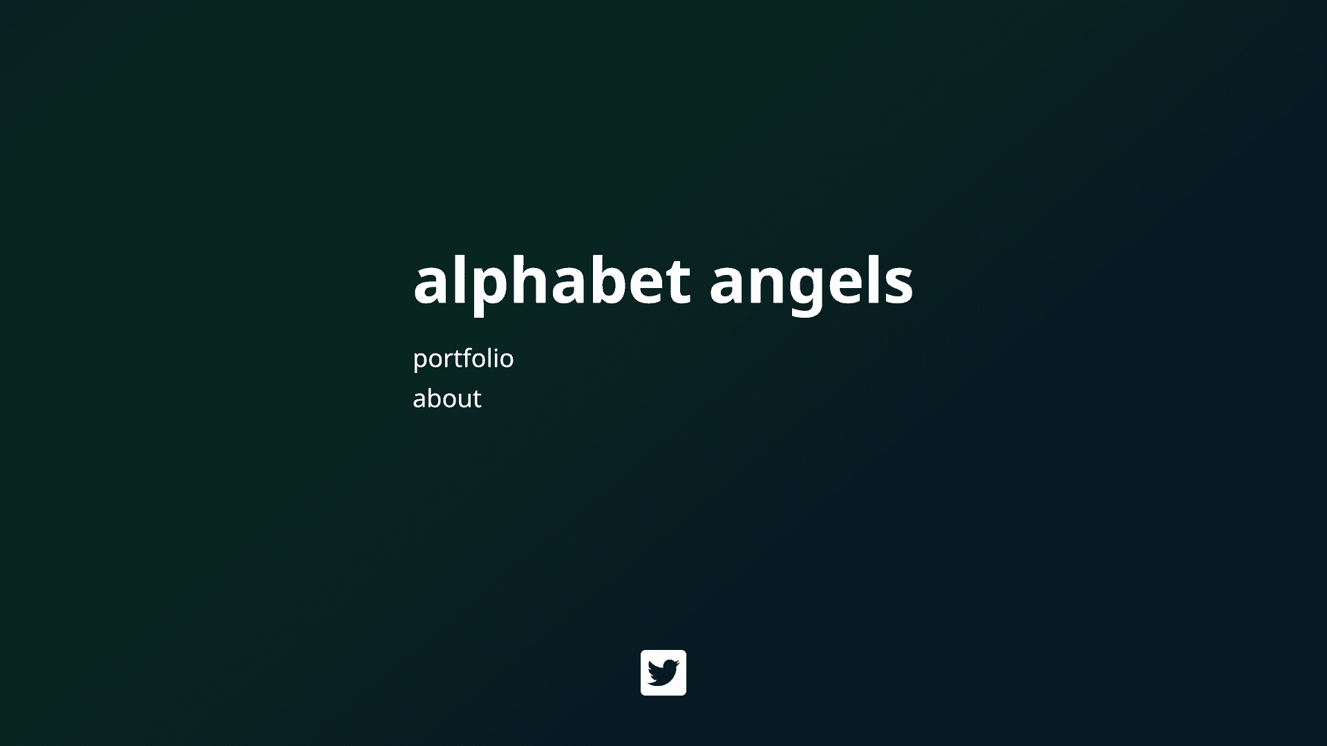 Homepage of alphabetangels.xyz
